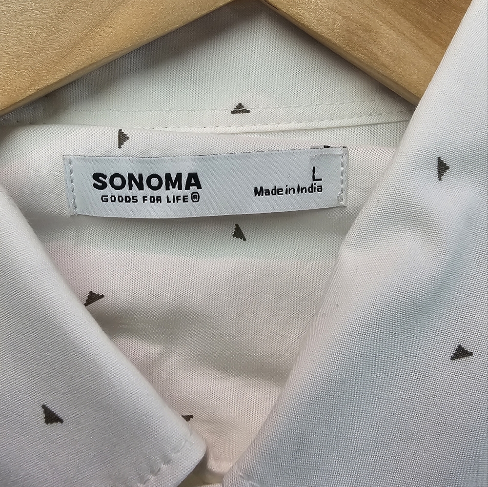 Sonoma White Men's Shirt